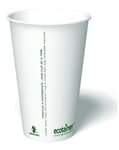 ecotainer Hot Cup 16 OZ PLA Paper 1000/Case