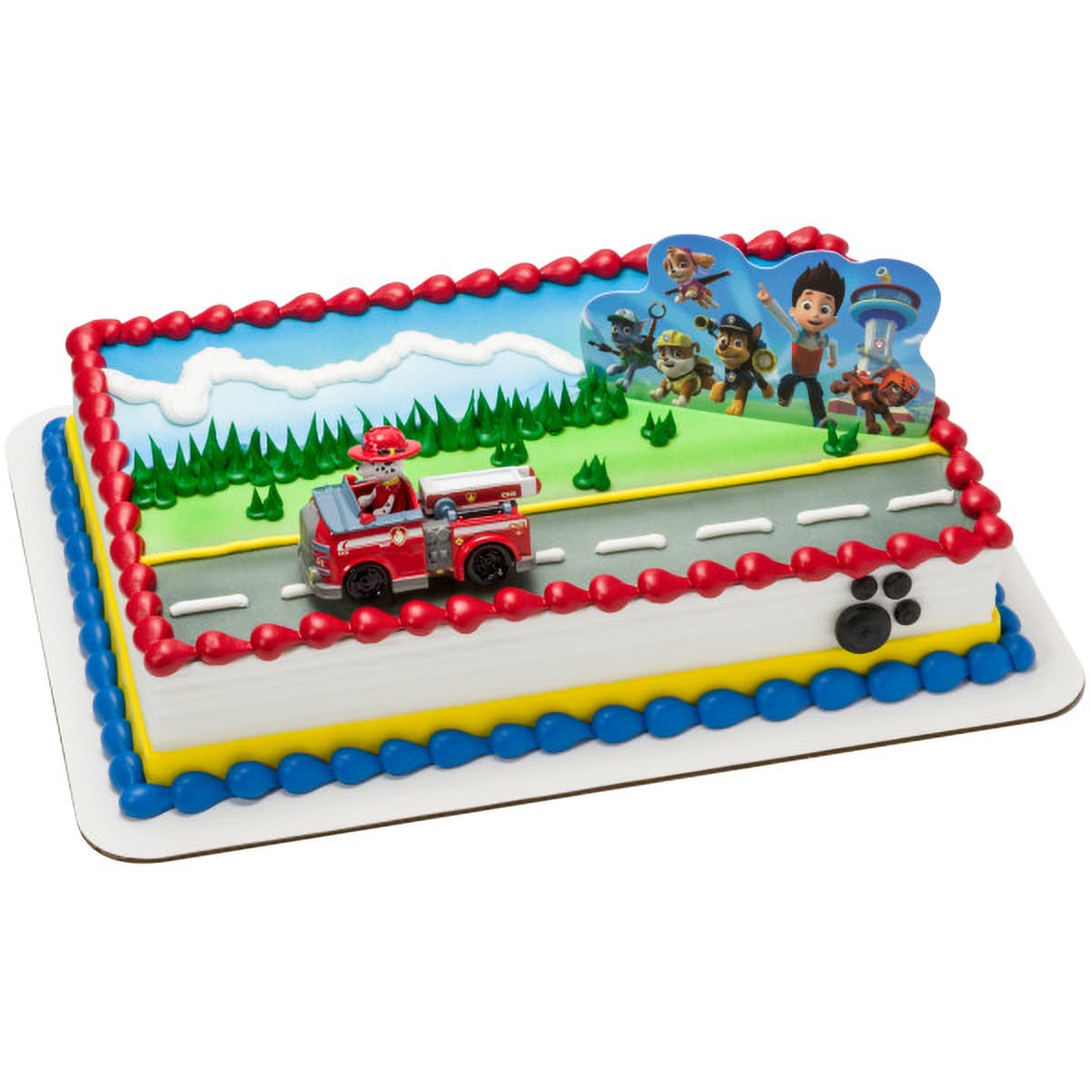 Cake Topper Kit PAW Patrol Just Yelp for Help 6/Set