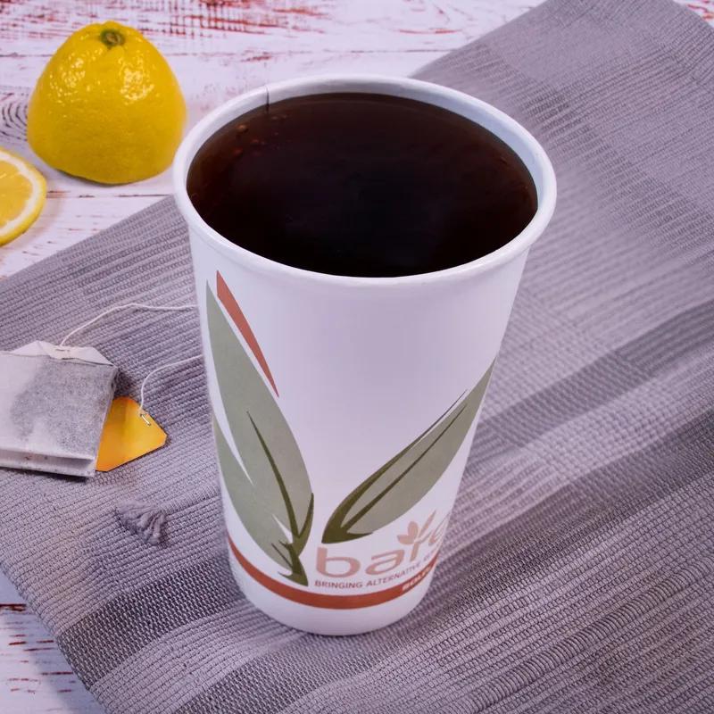 Solo® Hot Cup 16 OZ SSPLA Paper Multicolor Bare® Stock Print 50 Count/Pack 20 Packs/Case 1000 Count/Case