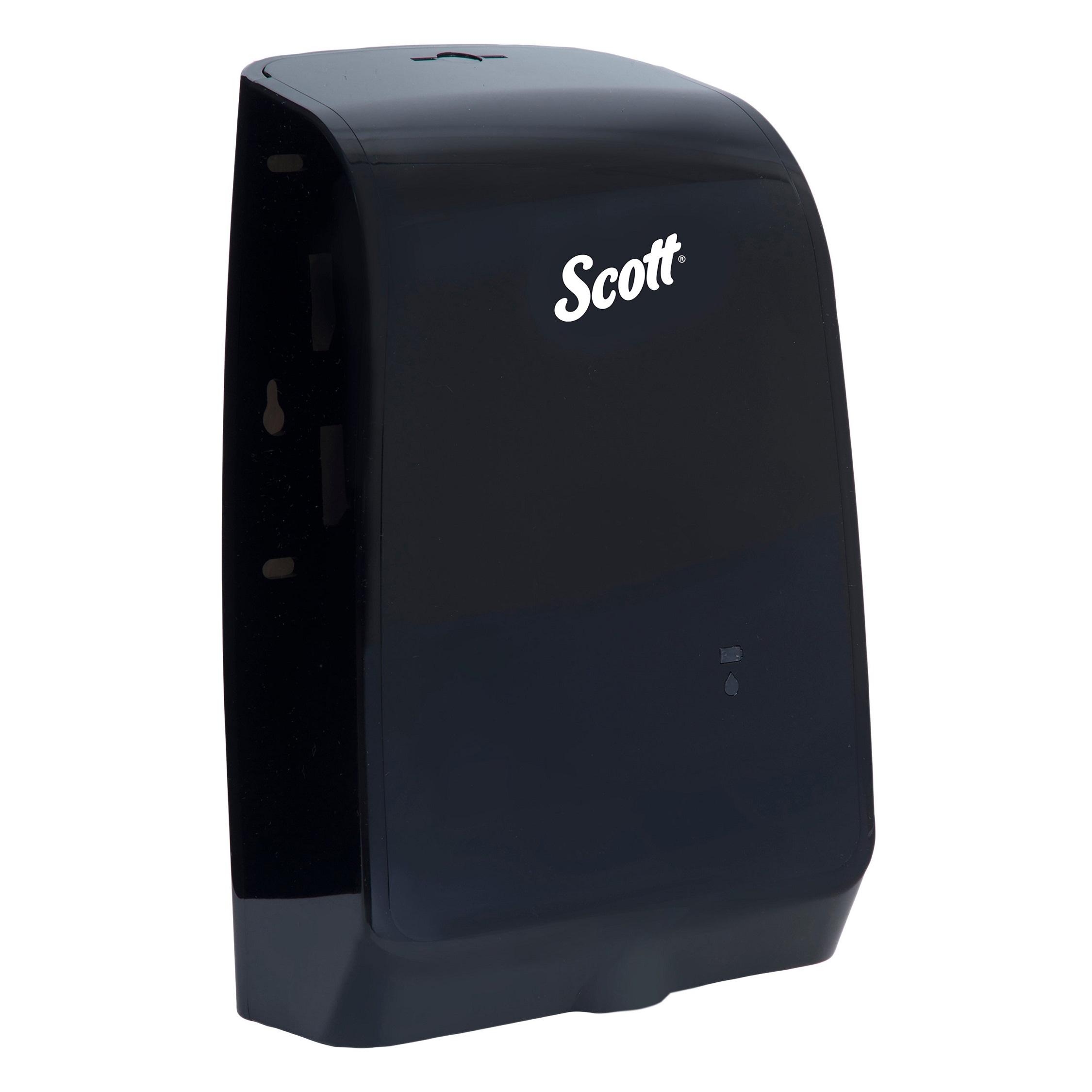 Scott® Pro Hand Sanitizer & Soap Dispenser 7.29X11.69X4 IN Black Electronic Surface Mount Cassette 1/Each