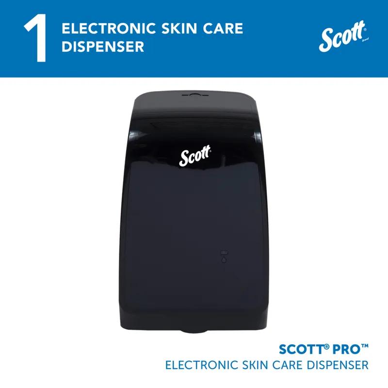 Scott® Pro Hand Sanitizer & Soap Dispenser 7.29X11.69X4 IN Black Electronic Surface Mount Cassette 1/Each