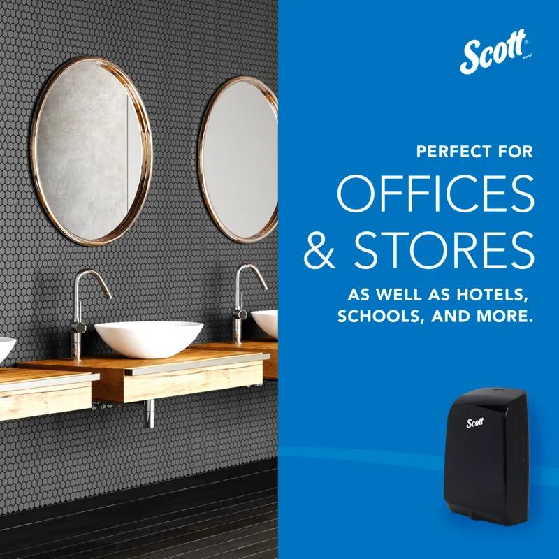 Scott® Pro Hand Sanitizer & Soap Dispenser 7.29X11.69X4 IN Black Electronic Surface Mount Cassette 1/Each