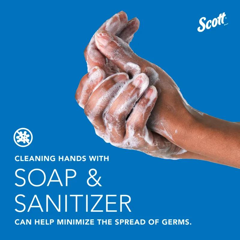 Scott® Hand Sanitizer & Soap Dispenser 7.29X11.69X4 IN White Electronic Surface Mount 1/Each