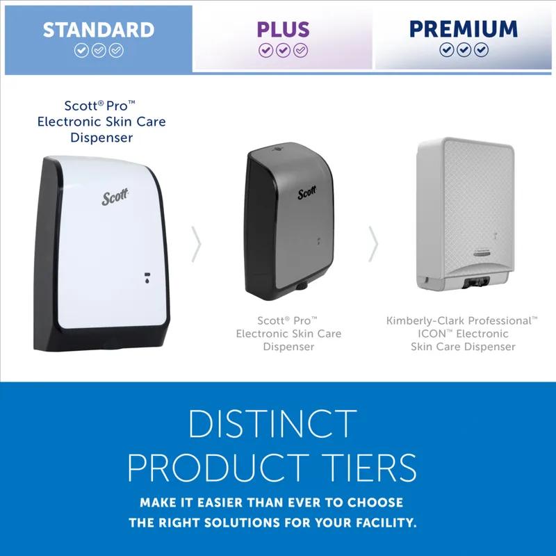 Scott® Hand Sanitizer & Soap Dispenser 7.29X11.69X4 IN White Electronic Surface Mount 1/Each