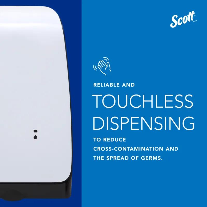 Scott® Hand Sanitizer & Soap Dispenser 7.29X11.69X4 IN White Electronic Surface Mount 1/Each