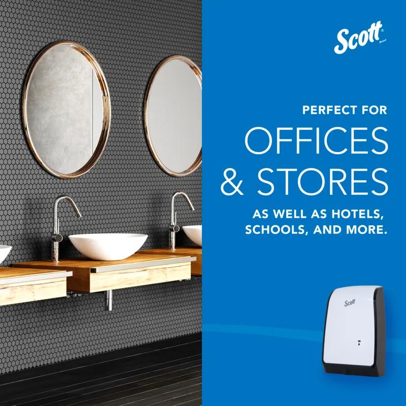 Scott® Hand Sanitizer & Soap Dispenser 7.29X11.69X4 IN White Electronic Surface Mount 1/Each