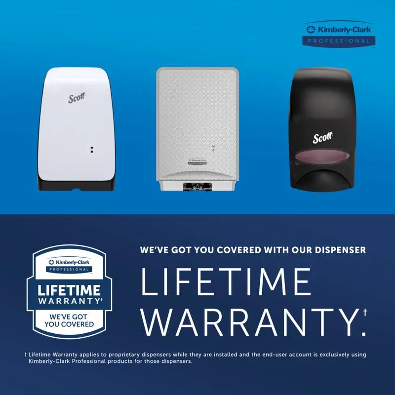 Scott® Hand Sanitizer & Soap Dispenser 7.29X11.69X4 IN White Electronic Surface Mount 1/Each