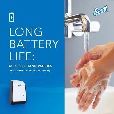 Scott® Hand Sanitizer & Soap Dispenser White Electronic Surface Mount 1/Each