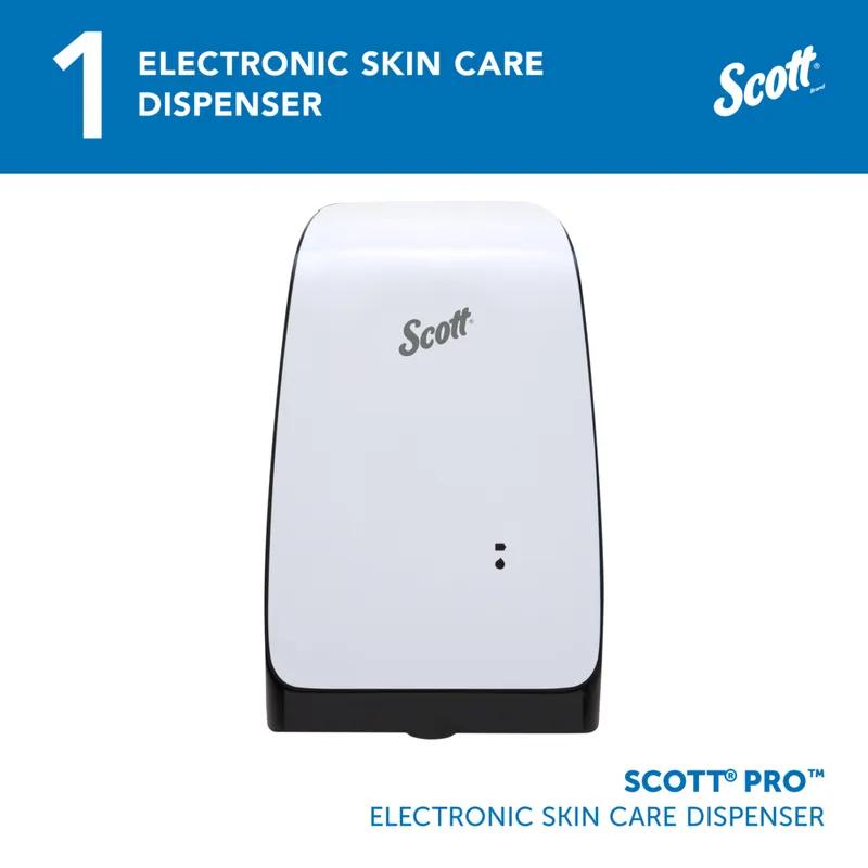 Scott® Hand Sanitizer & Soap Dispenser 7.29X11.69X4 IN White Electronic Surface Mount 1/Each
