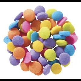 Cake Decorating Sequins 3 LB Neon Bright Purple Pink Orange Blue Yellow Green 1/Box