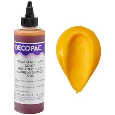 Golden Yellow Airbrush Color Food Yellow Premium 1/Each