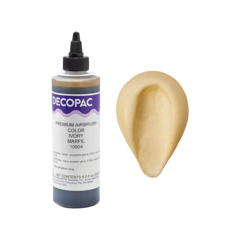 Airbrush Color 8 OZ Ivory Premium 1/Each