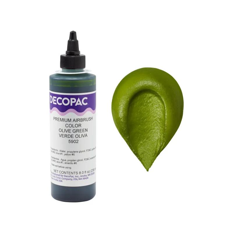 Olive Green Airbrush Color 8 OZ Green Premium 1/Each