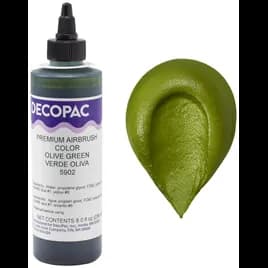 Olive Green Airbrush Color 8 OZ Green Premium 1/Each