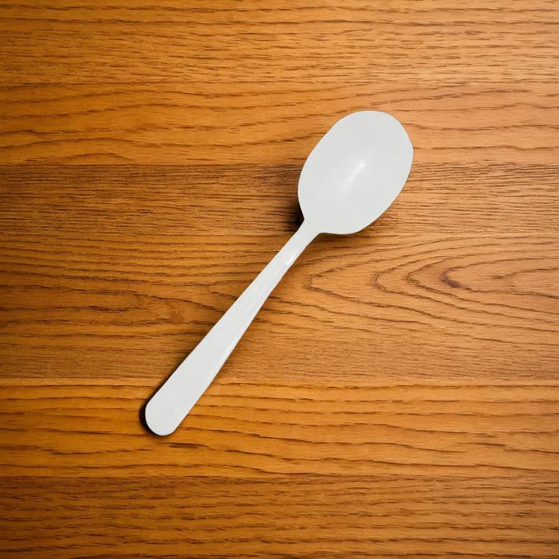 Victoria Bay Soup Spoon PP White Heavy Duty Unwrapped 1000/Case