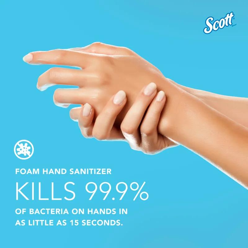 Scott® Hand Sanitizer Foam 1 L Fresh Scent Clear 62% Ethyl Alcohol 6/Case