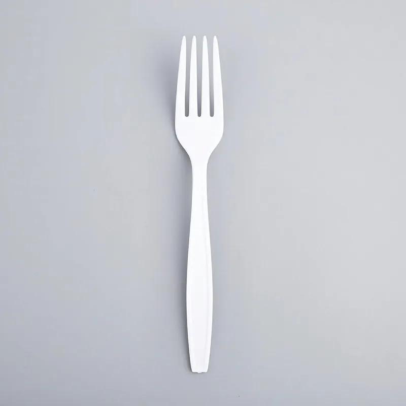 Victoria Bay Fork 7 IN PS White Heavy Duty 100 Count/Pack 10 Packs/Case 1000 Count/Case