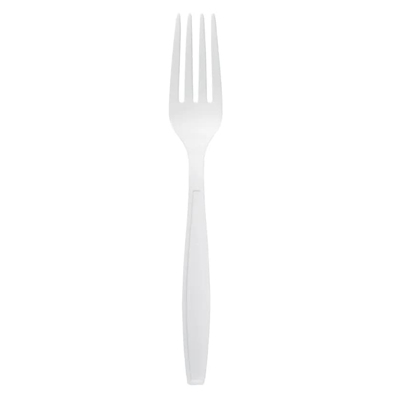 Victoria Bay Fork 7 IN PS White Heavy Duty 100 Count/Pack 10 Packs/Case 1000 Count/Case
