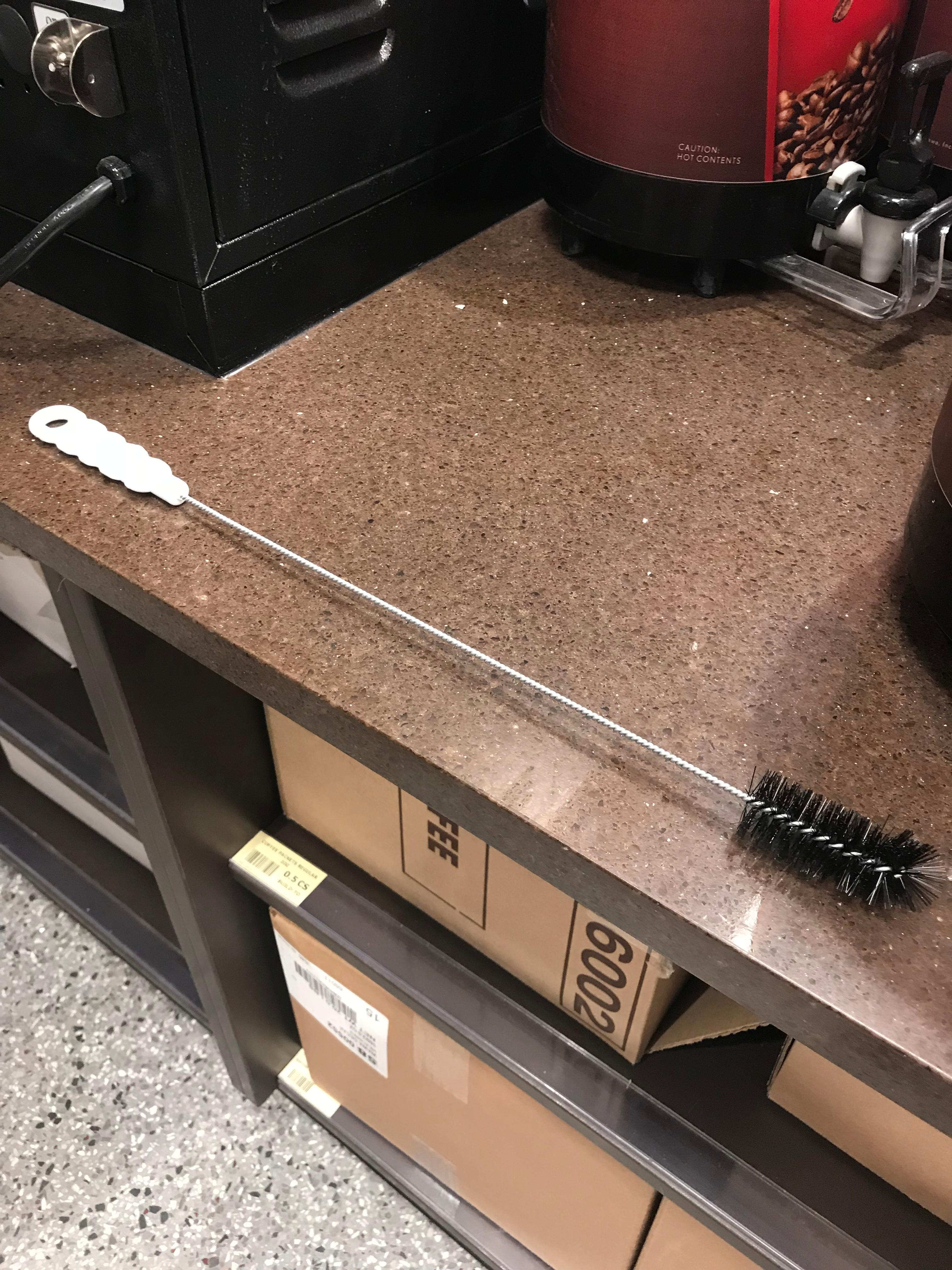 Coffee Machine Brush 18 IN Thermal Funnel Cleaning 1/Each