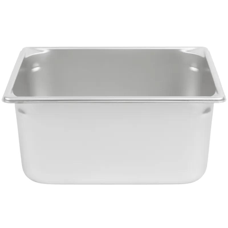 Steam Table Pan 1/2 Size 6 IN Stainless Steel Deep 22GA 1/Each