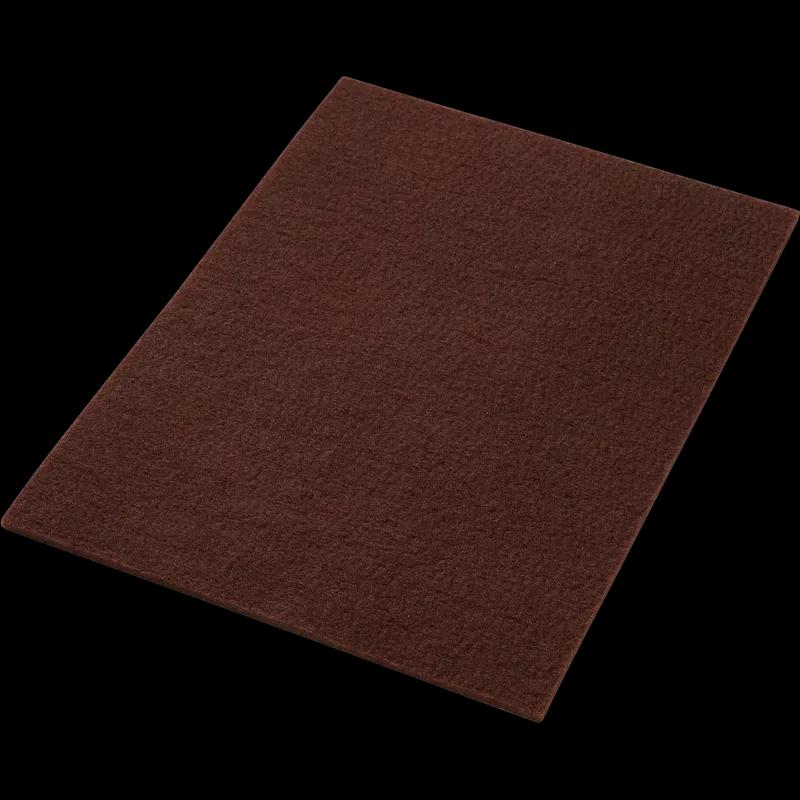 Burnishing Pad 14X20 IN Maroon Synthetic Fiber 10/Case