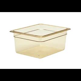 Food Pan 1/2 Size 4 IN Clear Plastic 1/Each