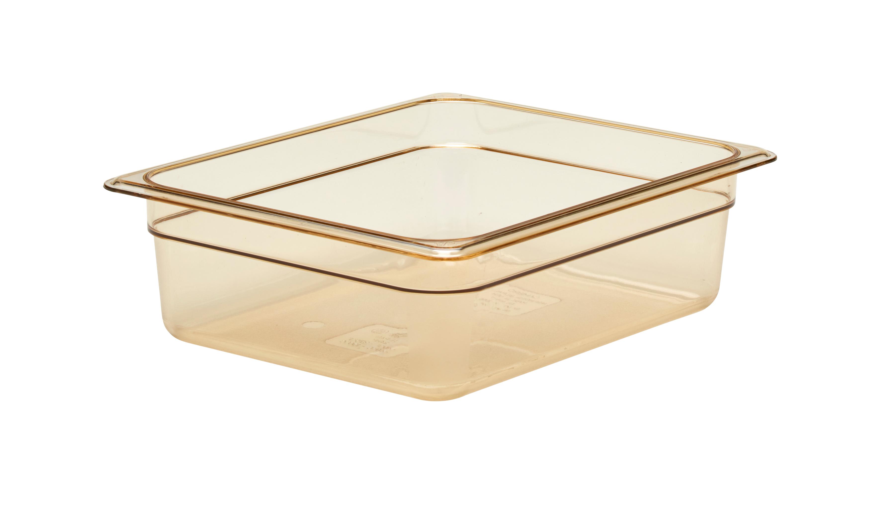 H-Pan® Food Pan 1/2 Size 4 IN Clear Plastic 1/Each