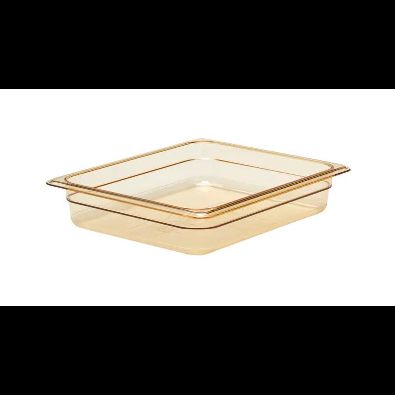 Food Pan 1/2 Size 2.5 IN Clear Plastic 1/Each