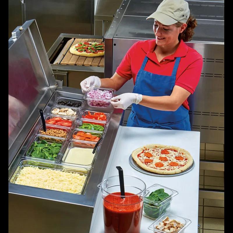 Camwear® Food Pan 1/6 Size 2.5 IN Clear PC 1/Each