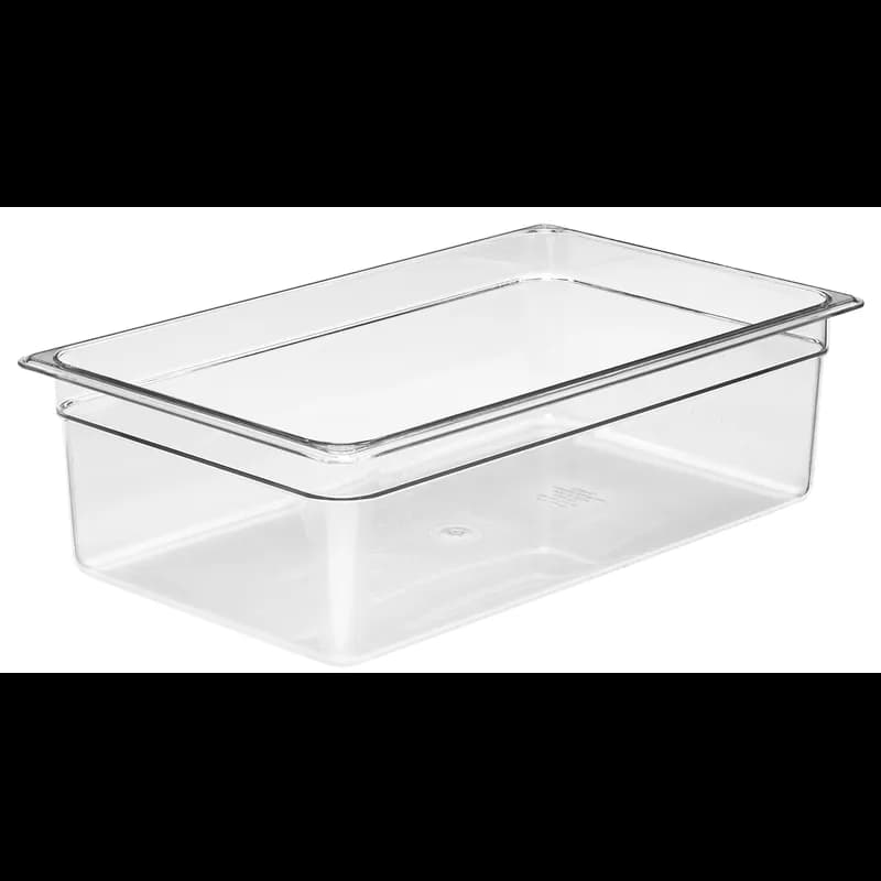 Camwear® Food Pan Full Size 20.875X12.75X6 IN 20.6 QT Clear PC 1/Each