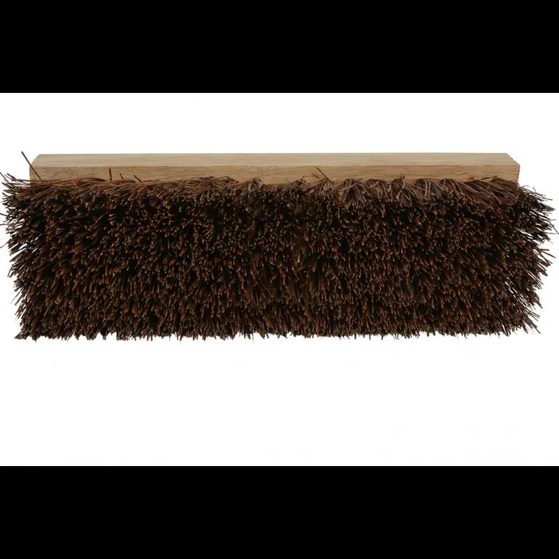 Deck Brush 10 IN Wood Palmyra Brown Tan Without Handle 1/Each