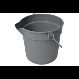 Mop Bucket 10 QT Gray Round 1/Each