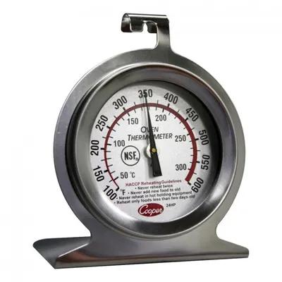 Oven Thermometer Hanging Dial 100F to 600F 2IN Display 1/Each
