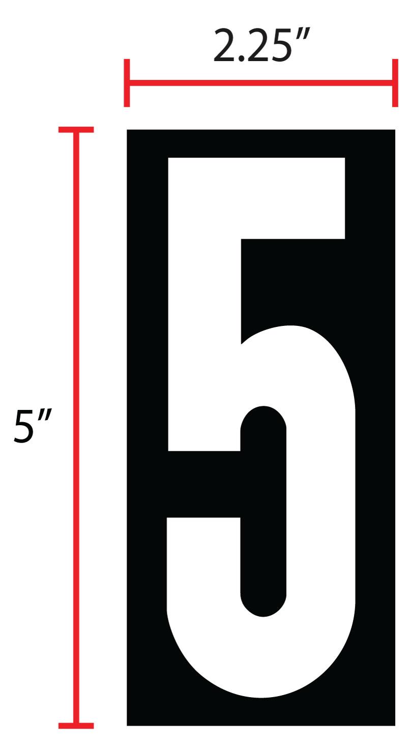 Magnetic Sign Magnet #5 For Pump Topper Sign 25/Pack