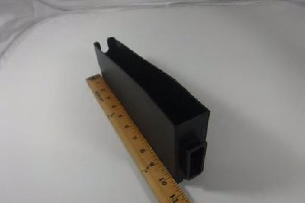 Soda Machine Tray 11X4X2 IN Black Single 1/Each