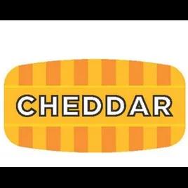 Cheddar Label Oval 1000/Roll
