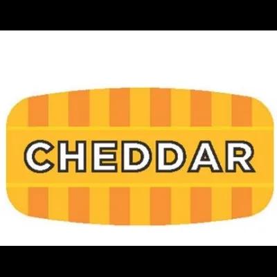 Cheddar Label Oval 1000/Roll