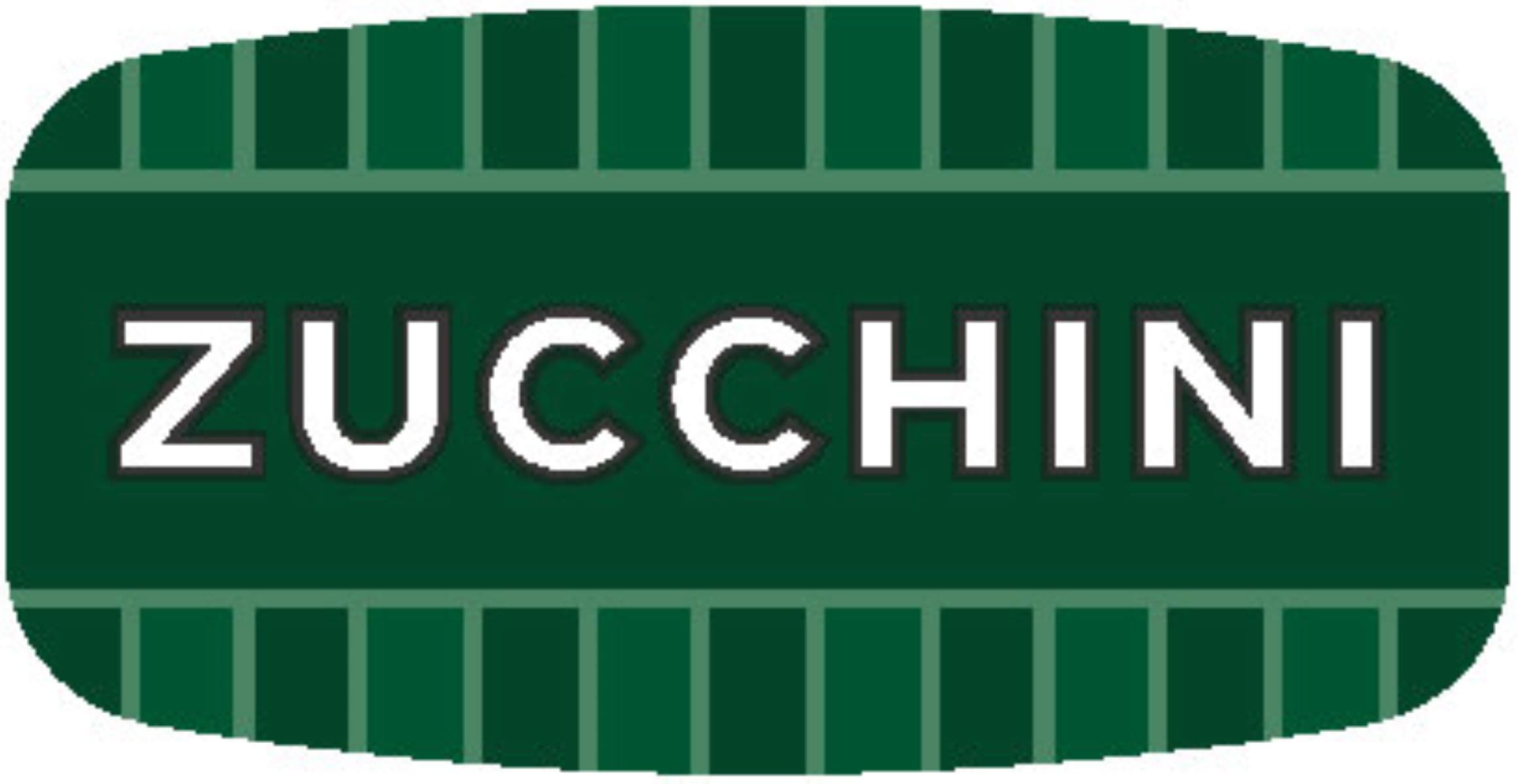 Zucchini Bakery Flavor Label 0.625X1.25 IN Oval 4 Color Process UV 1000 Count/Roll 50 Rolls/Case 50000 Count/Case
