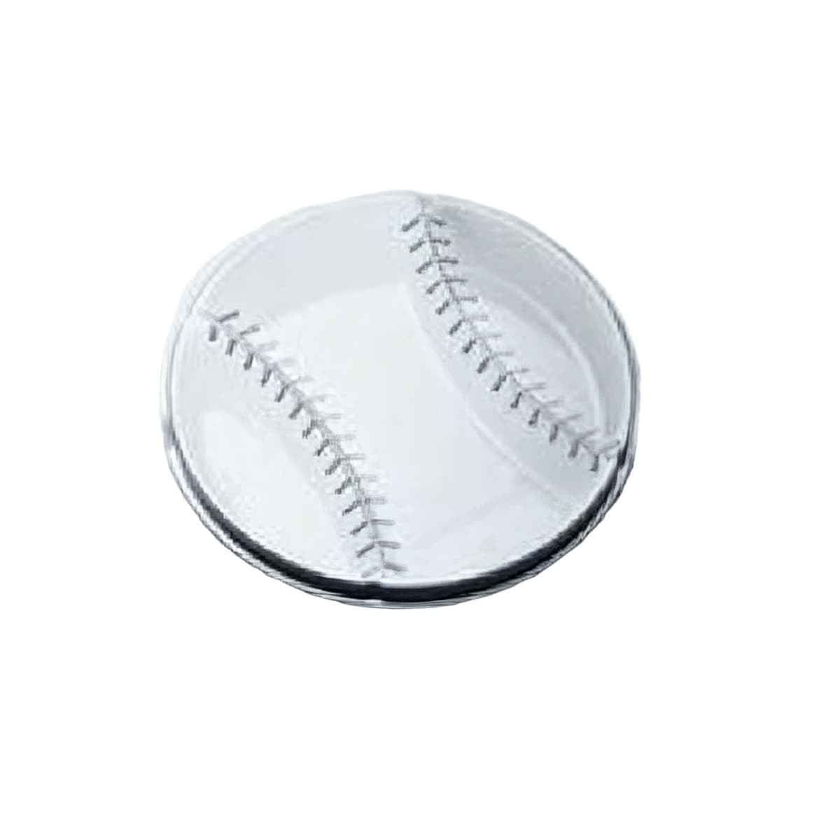Take-Out Container Base & Lid Combo 9.5 IN 3 Compartment Plastic Baseball 50/Case