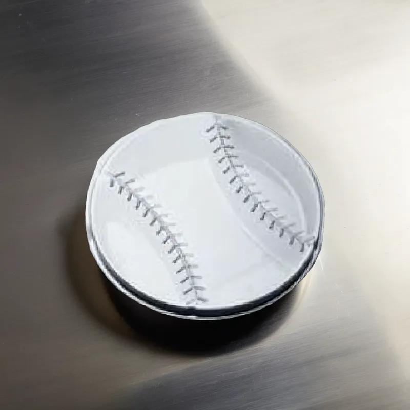 Take-Out Container Base & Lid Combo 9.5 IN 3 Compartment Plastic Baseball 50/Case