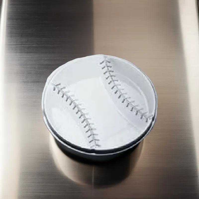 Take-Out Container Base & Lid Combo 9.5 IN 3 Compartment Plastic Baseball 50/Case