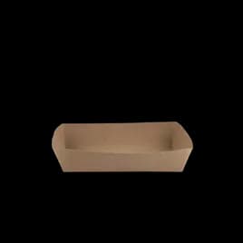 Food Tray 8.5X5.5X2 IN Paper Kraft 500/Case