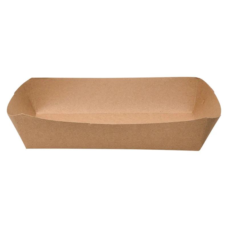 Food Tray 8.5X5.5X2 IN Paper Kraft 500/Case