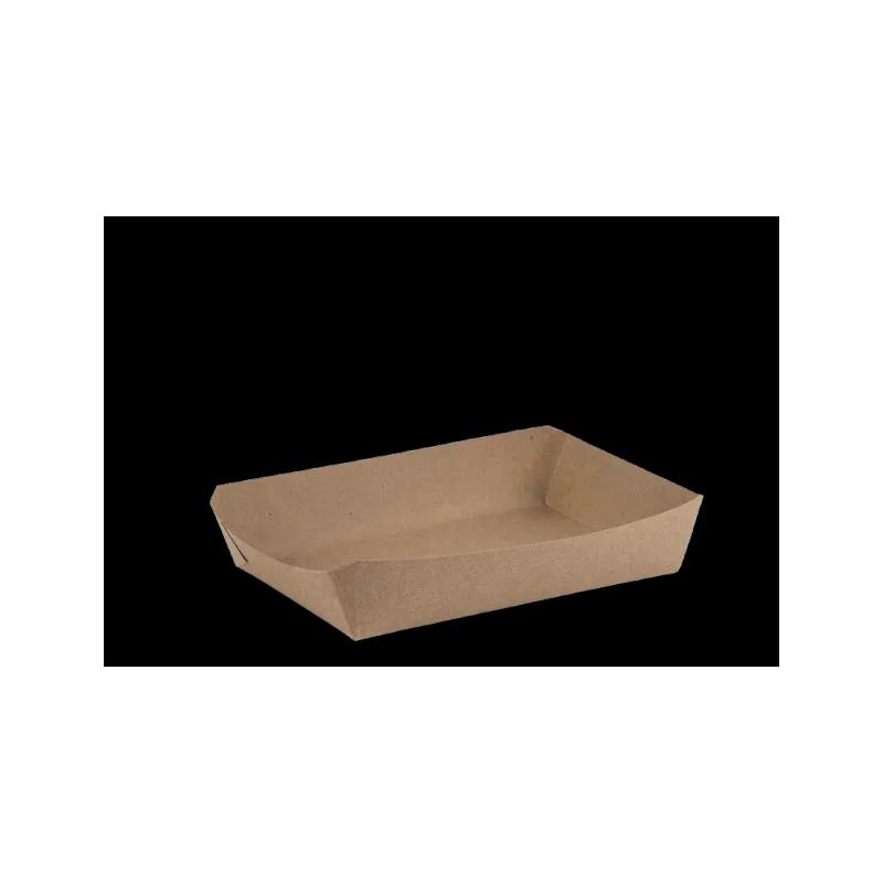 Food Tray 8.5X5.5X2 IN Paper Kraft 500/Case