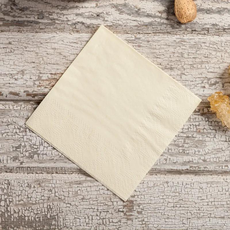 Beverage Napkins 10X10 IN Ivory 2PLY 1000/Case
