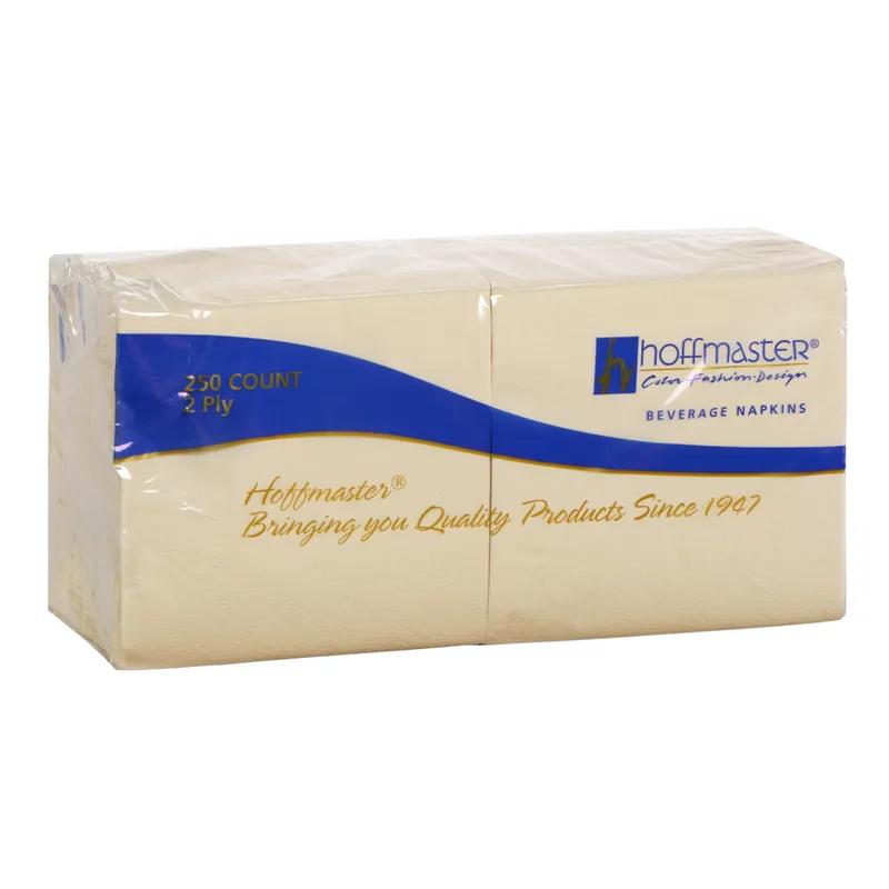 Beverage Napkins 10X10 IN Ivory 2PLY 1000/Case