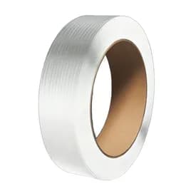 Strapping 0.375IN X5250FT White Non-Woven Polyester Fiber 1/Each