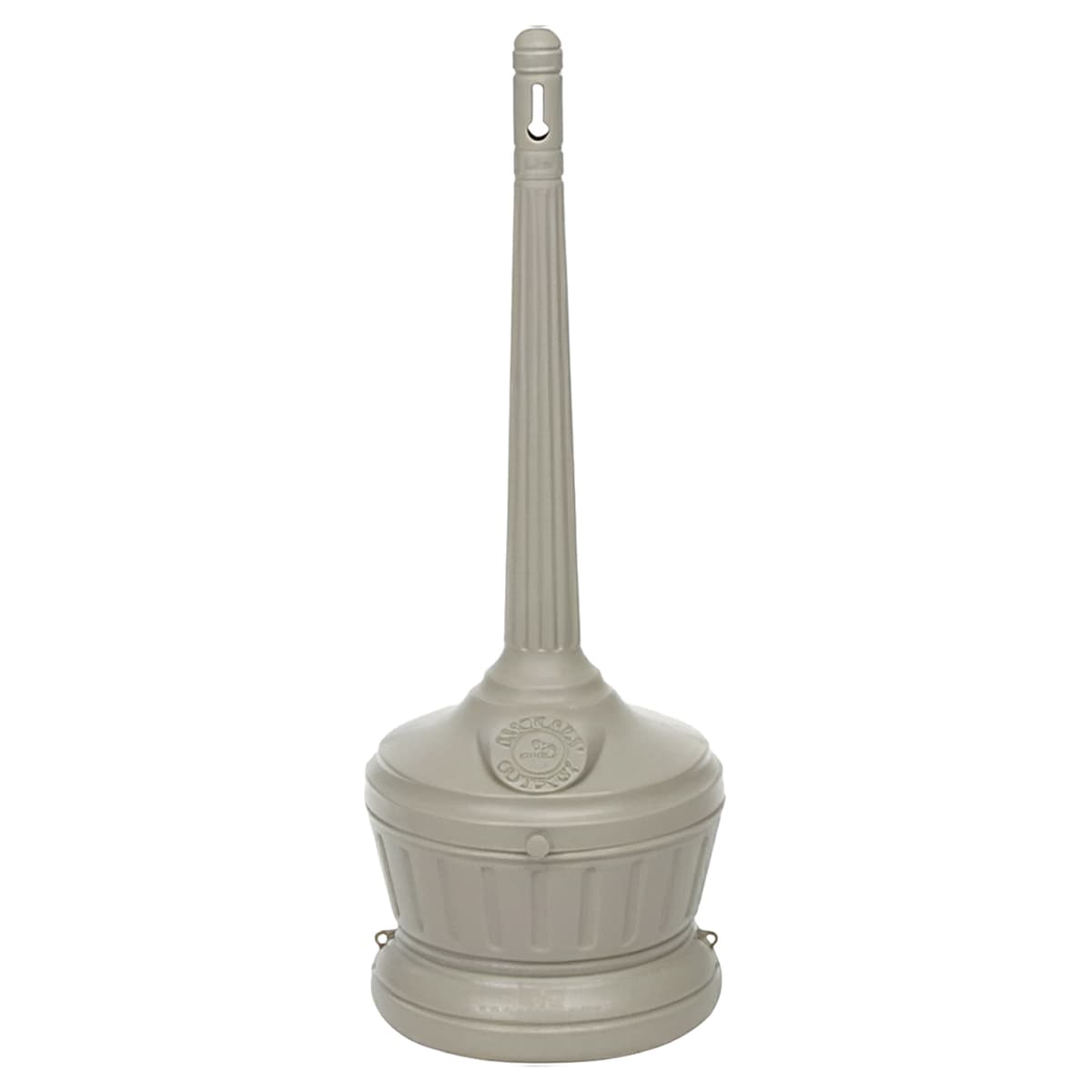 Smokers' Outpost® Ashtray 15X15.5X43 IN Beige PE Oxygen-Restricting 1/Each