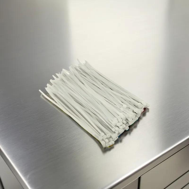 Cable Tie 11 IN Clear Plastic 50LB 1000/Pack