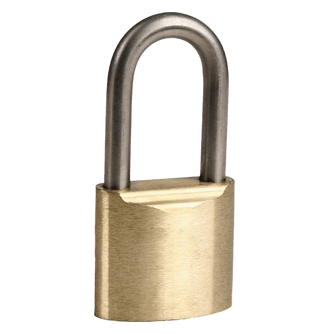 Padlock Brass 1/Each
